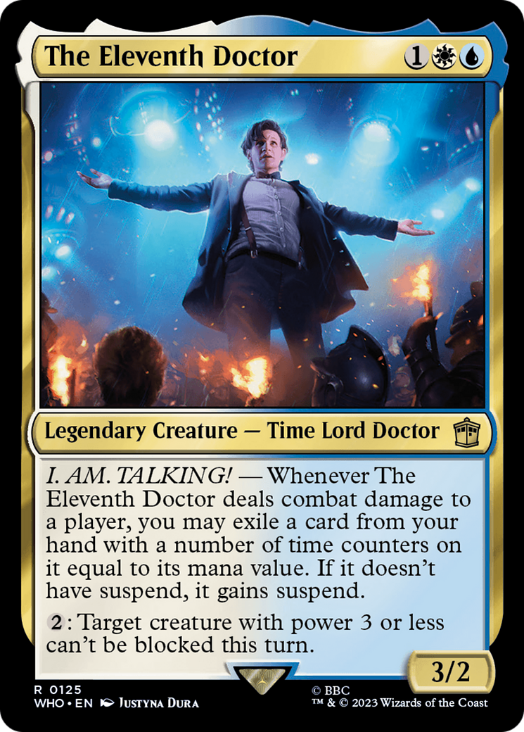 The Eleventh Doctor (WHO-125) [Doctor Who] MTG Single Wizards of the Coast