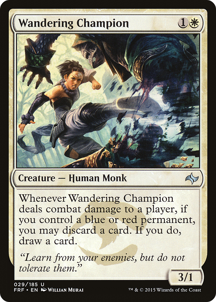 Wandering Champion (FRF-029) [Fate Reforged] Foil MTG Single Wizards of the Coast