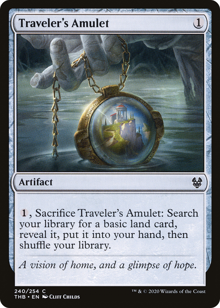 Traveler's Amulet (THB-240) [Theros Beyond Death] MTG Single Wizards of the Coast
