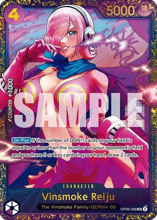 Vinsmoke Reiju (Treasure Cup 2024) (OP06-069) [One Piece Promotion Cards] Foil One Piece Single Bandai