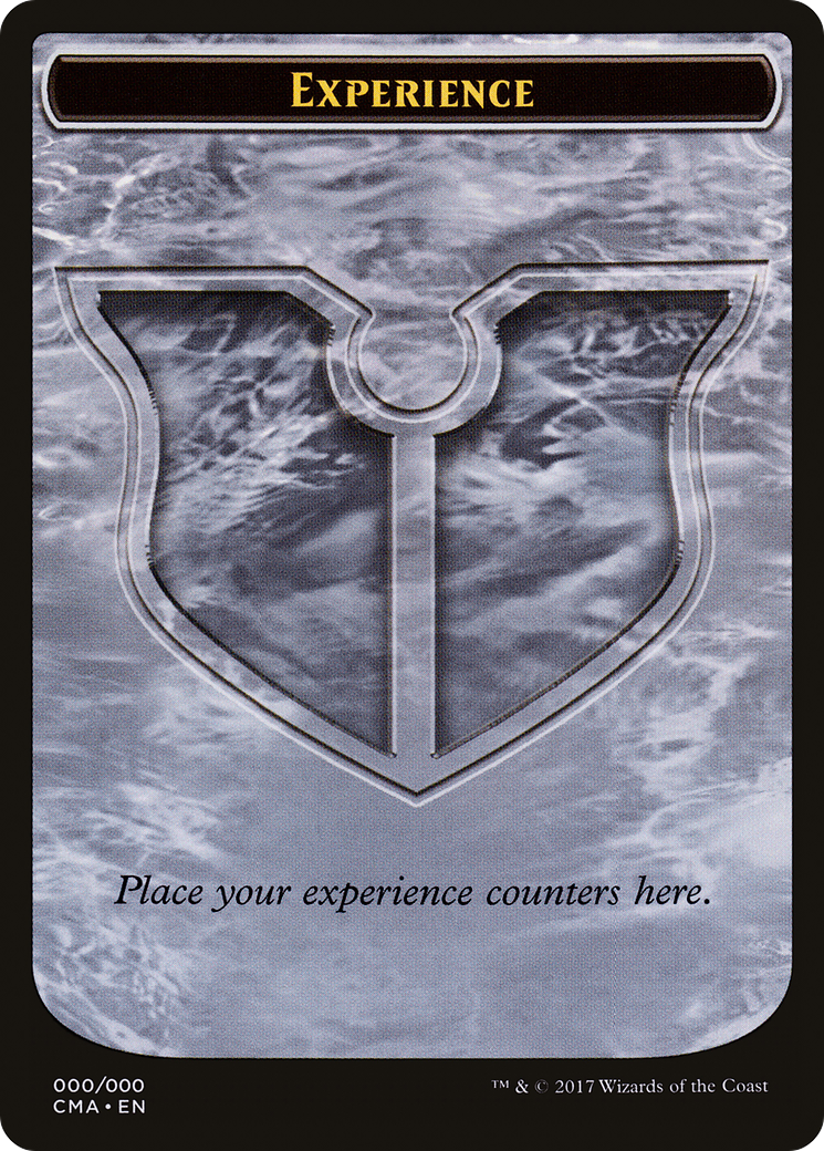 Experience Token (CMA-000) [Tokens] Commander Anthology Tokens MTG Single Wizards of the Coast