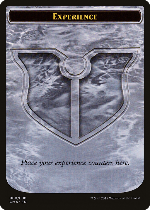 Experience Token (CMA-000) [Tokens] Commander Anthology Tokens MTG Single Wizards of the Coast