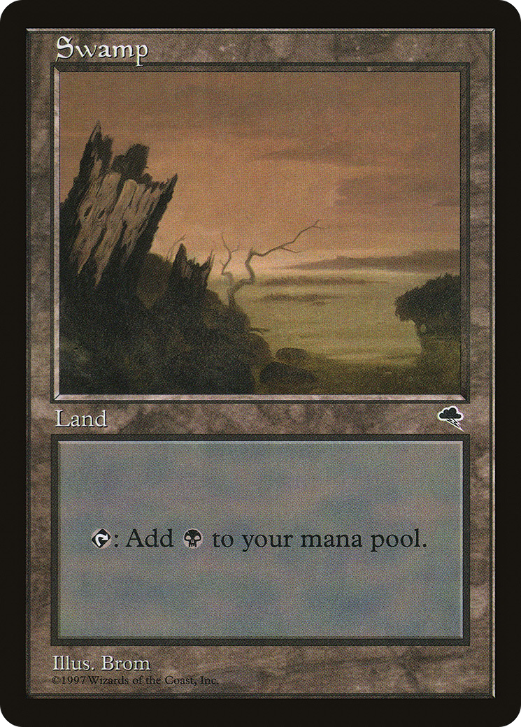 Swamp (TMP-339) [Tempest] MTG Single Wizards of the Coast