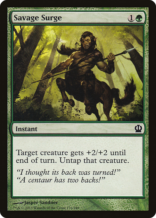 Savage Surge (THS-176) [Theros] MTG Single Wizards of the Coast