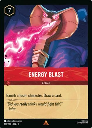 Energy Blast (131/204) [Azurite Sea] Lorcana Single Disney