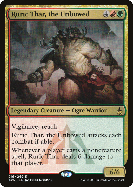 Ruric Thar, the Unbowed (A25-216) [Masters 25] MTG Single Wizards of the Coast