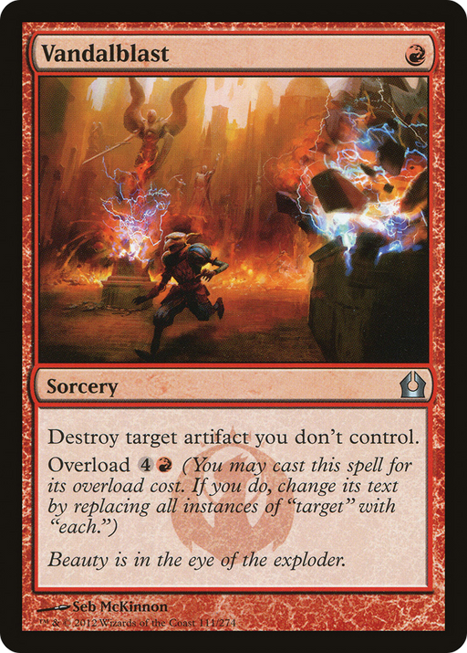 Vandalblast (RTR-111) [Return to Ravnica] MTG Single Wizards of the Coast