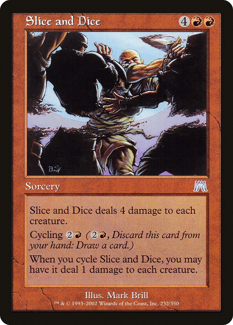 Slice and Dice (ONS-232) [Onslaught] MTG Single Wizards of the Coast