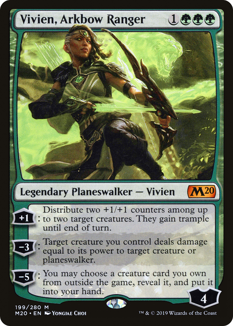 Vivien, Arkbow Ranger (M20-199) [Core Set 2020] MTG Single Wizards of the Coast