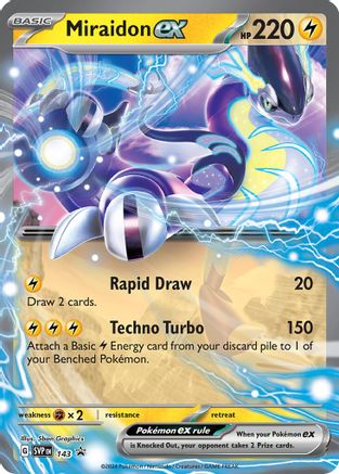 Miraidon ex - 143 (143) Holofoil [Promos: SV Promo Cards] Pokemon Single Pokémon