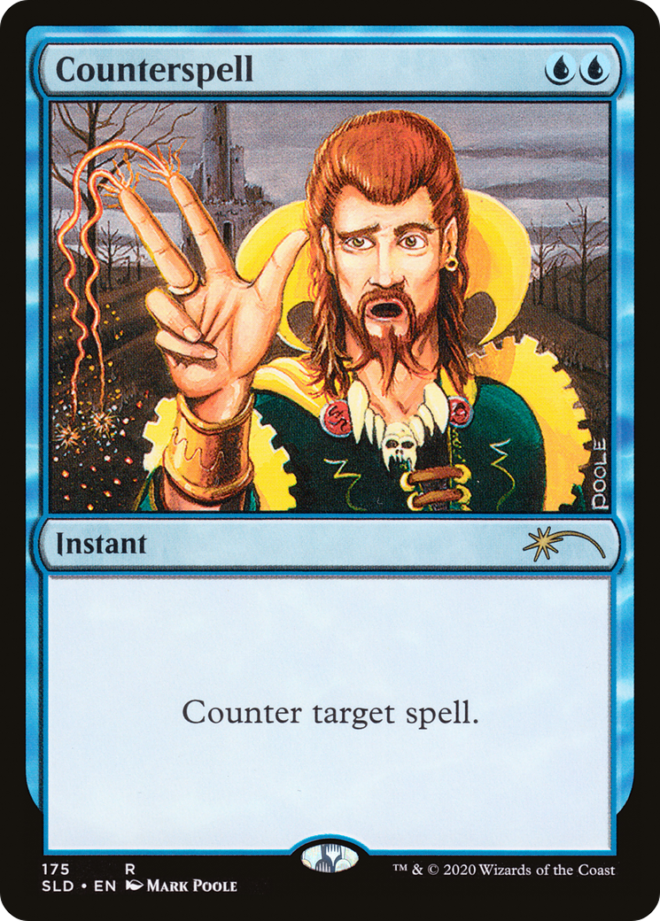 Counterspell (175) (SLD-175) [Secret Lair] Drop MTG Single Wizards of the Coast