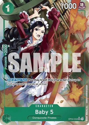Baby 5 (OP04-032) (Full Art) (OP04-032) [Premium Booster -The Best-] Foil One Piece Single Bandai