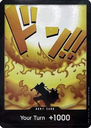 DON!! Card (Portgas.D.Ace) (Devil Fruits Collection Vol. 2) [One Piece Promotion Cards] Foil One Piece Single Bandai