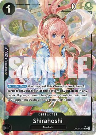 Shirahoshi (OP05-082) (Alternate Art) (OP05-082) [Premium Booster -The Best-] Foil One Piece Single Bandai