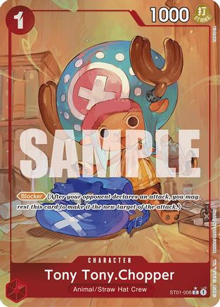 Tony Tony.Chopper (ST01-006) (Alternate Art) (ST01-006) [Premium Booster -The Best-] Foil One Piece Single Bandai