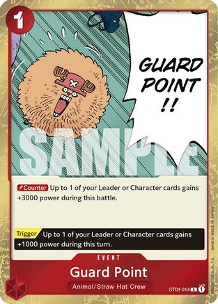 Guard Point (Jolly Roger Foil) (ST01-014) [Premium Booster -The Best-] Foil One Piece Single Bandai