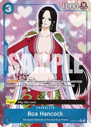 Boa Hancock (ST03-013) (Full Art) (ST03-013) [Premium Booster -The Best-] Foil One Piece Single Bandai