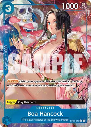Boa Hancock (ST03-013) (Alternate Art) (ST03-013) [Premium Booster -The Best-] Foil One Piece Single Bandai