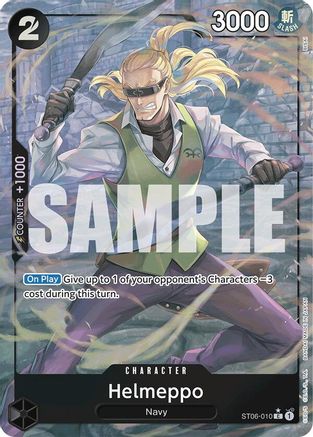 Helmeppo (Full Art) (ST06-010) [Premium Booster -The Best-] Foil One Piece Single Bandai