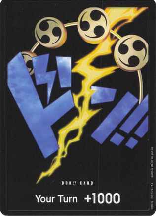 DON!! Card (Enel) [Premium Booster -The Best-] Foil One Piece Single Bandai