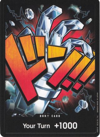 DON!! Card (Eustass "Captain" Kid) [Premium Booster -The Best-] One Piece Single Bandai