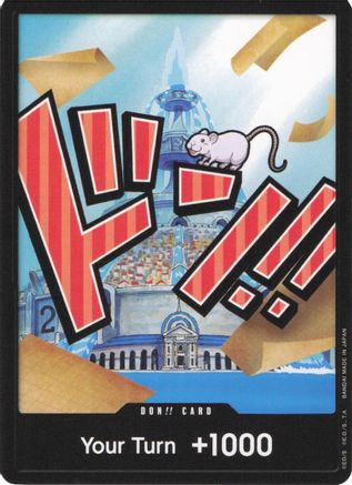 DON!! Card (Iceberg) [Premium Booster -The Best-] Foil One Piece Single Bandai
