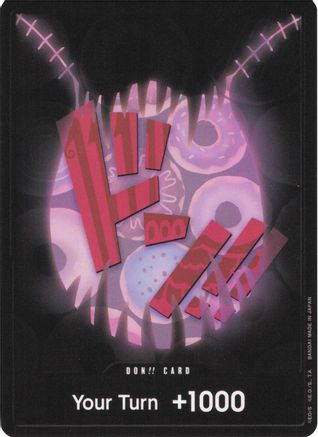 DON!! Card (Katakuri) [Premium Booster -The Best-] Foil One Piece Single Bandai