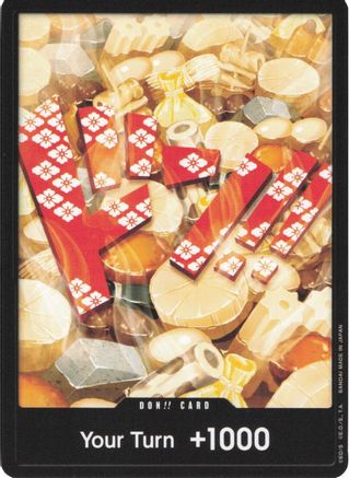 DON!! Card (Oden) [Premium Booster -The Best-] One Piece Single Bandai