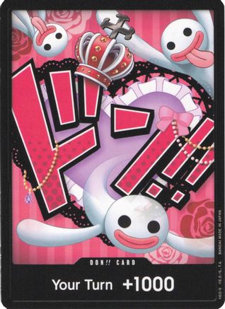 DON!! Card (Perona) [Premium Booster -The Best-] Foil One Piece Single Bandai