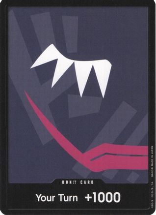 DON!! Card (Rosinante) [Premium Booster -The Best-] Foil One Piece Single Bandai