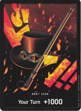 DON!! Card (Sabo) [Premium Booster -The Best-] One Piece Single Bandai