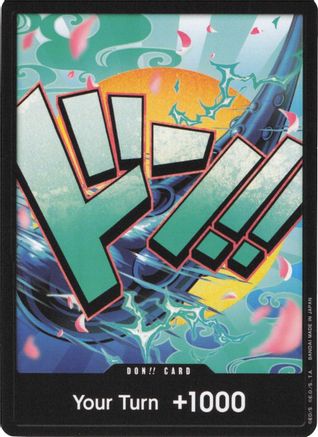 DON!! Card (Yamato) [Premium Booster -The Best-] Foil One Piece Single Bandai