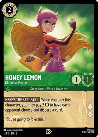 Honey Lemon - Chemical Genius (11) [Disney Lorcana Promo Cards] Cold Foil Lorcana Single Disney