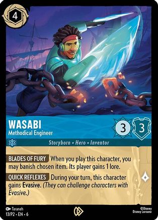 Wasabi - Methodical Engineer (13) [Disney Lorcana Promo Cards] Cold Foil Lorcana Single Disney
