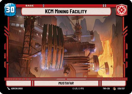 KCM Mining Facility // Clone Trooper (026/257 // T02/T02) [Twilight of the Republic] Star Wars: Unlimited Single Disney