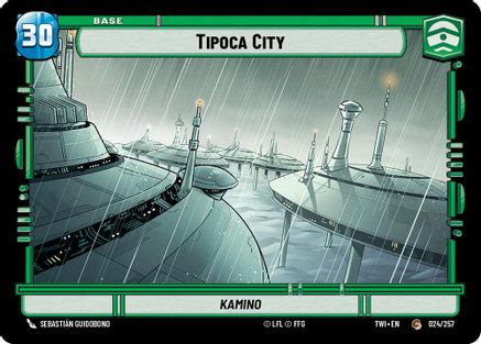 Tipoca City // Clone Trooper (024/257 // T02/T02) [Twilight of the Republic] Star Wars: Unlimited Single Disney