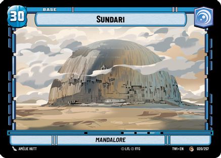 Sundari // Battle Droid (020/257 // T01/T02) [Twilight of the Republic] Star Wars: Unlimited Single Disney