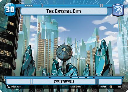 The Crystal City // Clone Trooper (Hyperspace) (296 // T04) [Twilight of the Republic] Star Wars: Unlimited Single Disney