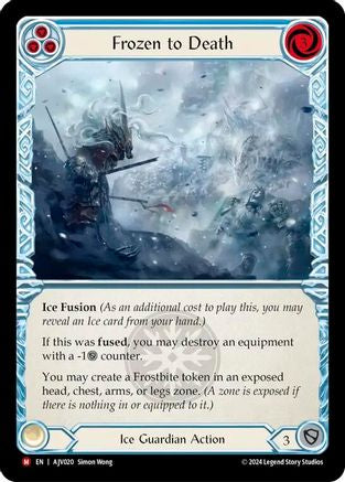 Frozen to Death (AJV020) [Armory Deck: Jarl Vetreidi] Flesh And Blood Single Flesh and Blood