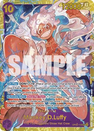 Monkey.D.Luffy (OP05-119) (Reprint) (OP05-119) [Premium Booster -The Best-] Foil One Piece Single Bandai