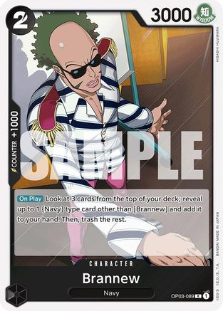 Brannew (Reprint) (OP03-089)  [Premium Booster -The Best-]