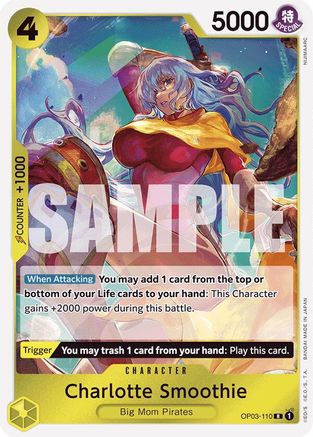 Charlotte Smoothie (Reprint) (OP03-110) [Premium Booster -The Best-] Foil One Piece Single Bandai