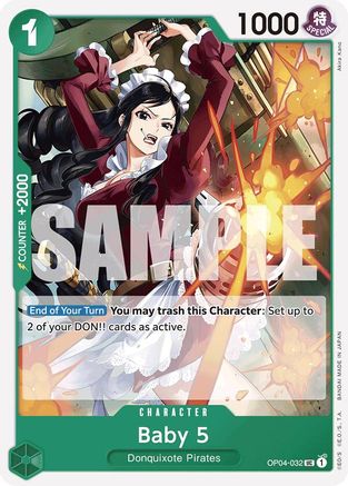 Baby 5 (OP04-032) (Reprint) (OP04-032) [Premium Booster -The Best-] One Piece Single Bandai