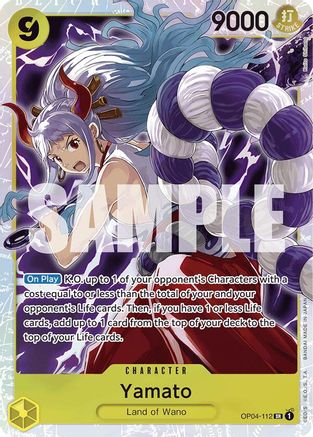 Yamato (OP04-112) (Reprint) (OP04-112) [Premium Booster -The Best-] Foil One Piece Single Bandai