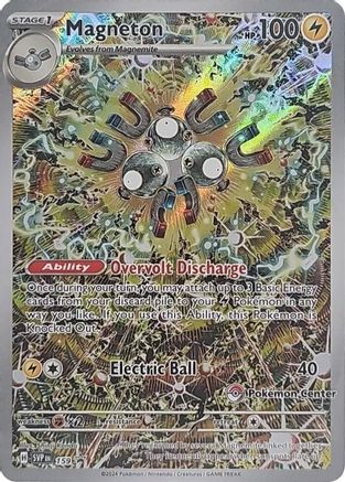 Magneton - 159 (Pokémon Center Exclusive) (159) Holofoil [Promos: SV Promo Cards] Pokemon Single Pokémon