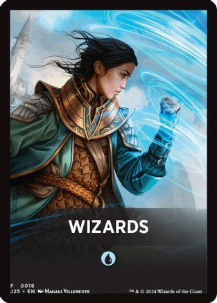 Wizards Theme Card (-018) [Foundations Jumpstart] MTG Single Wizards of the Coast