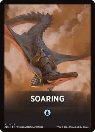 Soaring Theme Card (-016) [Foundations Jumpstart] MTG Single Wizards of the Coast