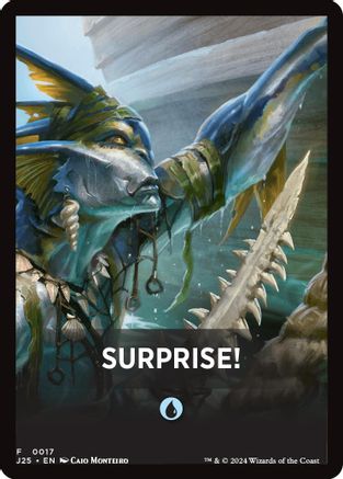 Surprise! Theme Card (-017) [Foundations Jumpstart] MTG Single Wizards of the Coast