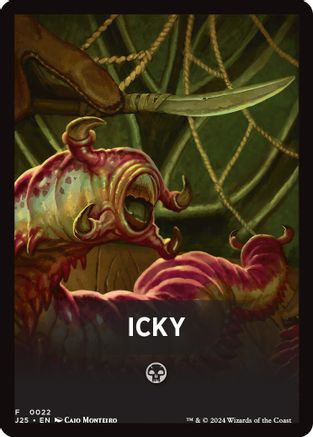 Icky Theme Card (-022) [Foundations Jumpstart] MTG Single Wizards of the Coast
