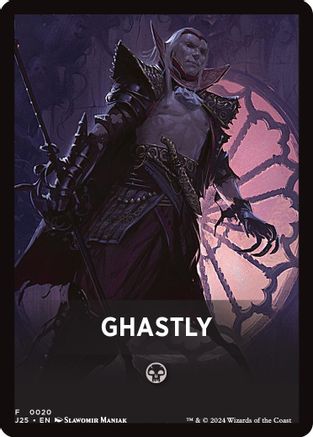 Ghastly Theme Card (-020) [Foundations Jumpstart] MTG Single Wizards of the Coast